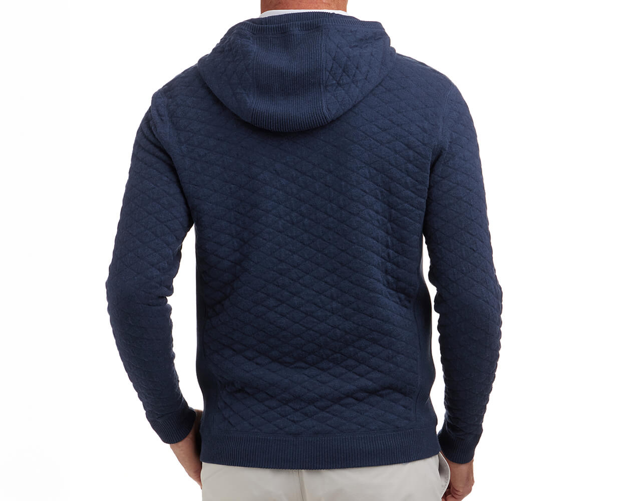 Yale Golf Course Wallace Sweater: Heathered Navy