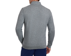 Yale Golf Course Harper Quarter-Zip: Heathered Gray