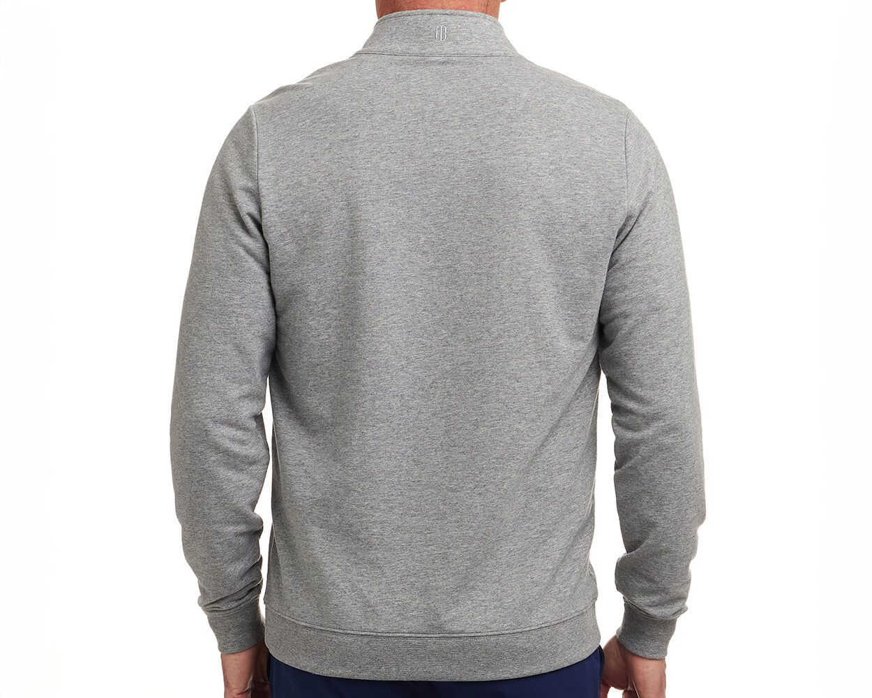 Yale Golf Course Harper Pullover: Heathered Gray