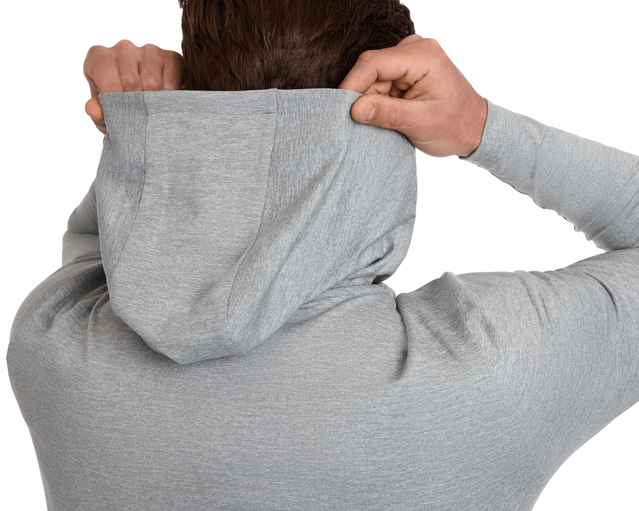 University of Notre Dame Stowe Hoodie: Heathered Gray