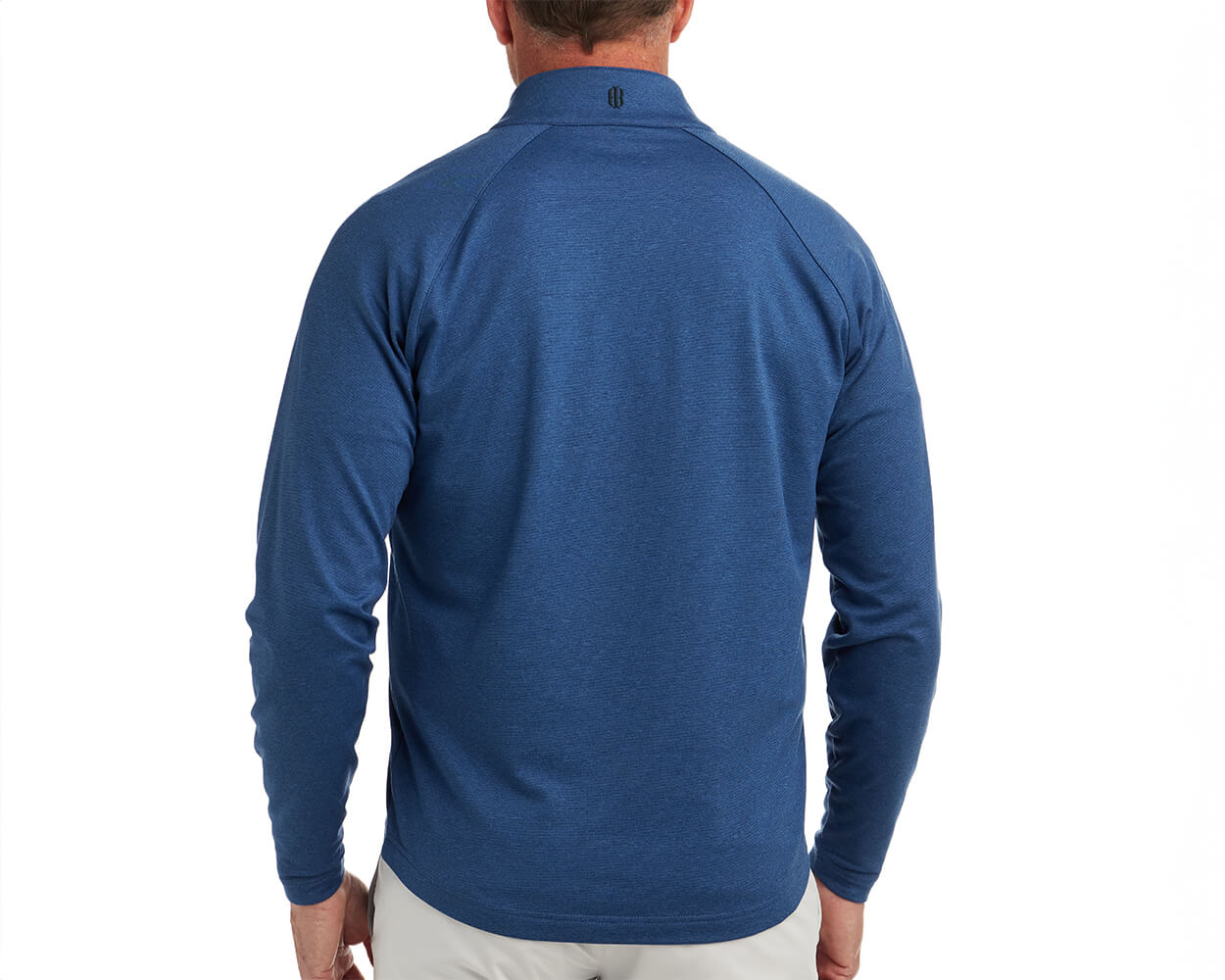 The Payne Pullover: Heathered North Sea