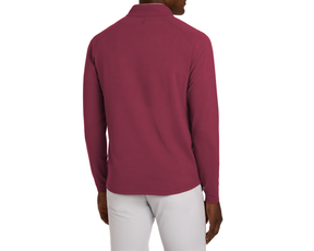 The Stuart Quarter-Zip: Cabernet