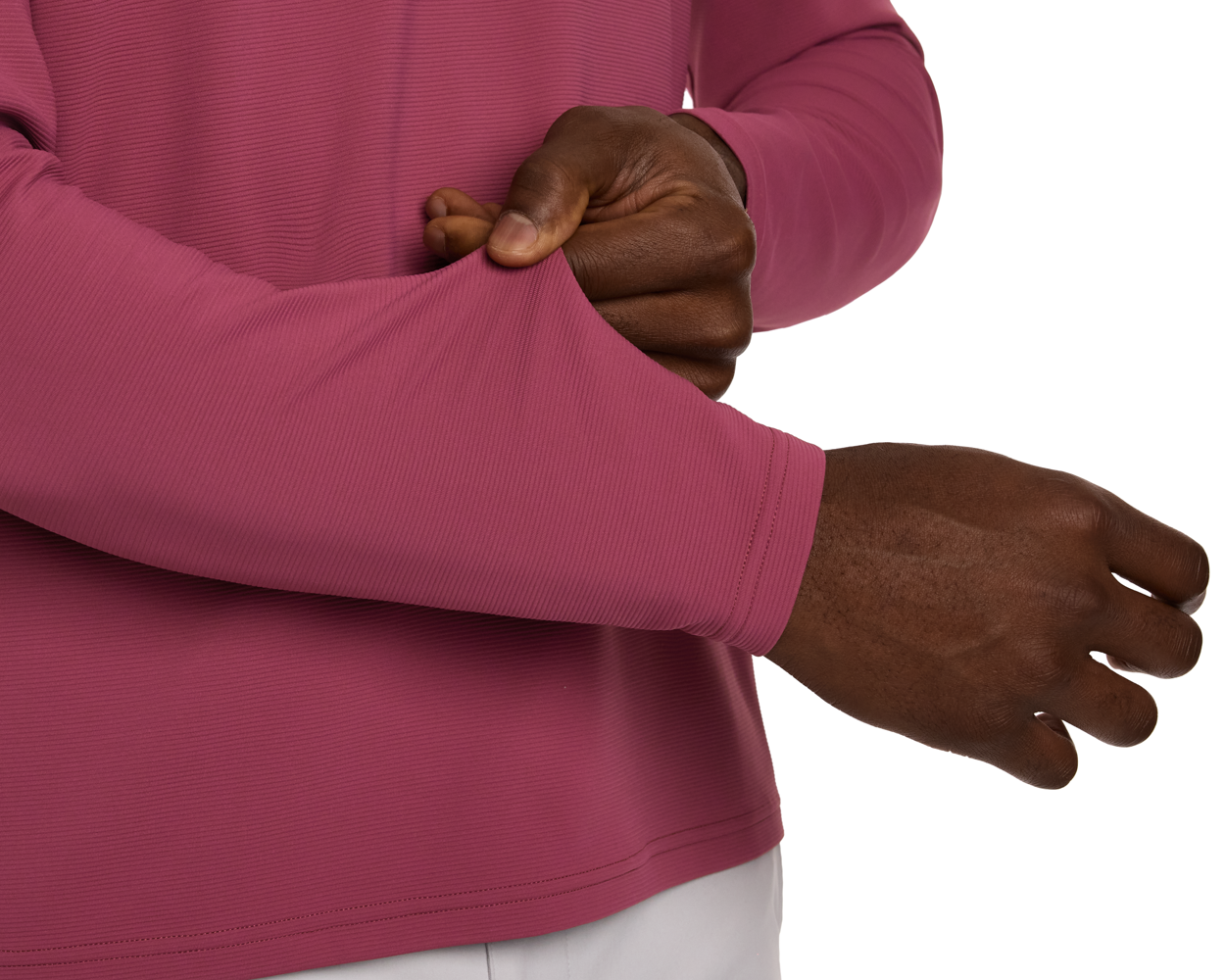 The Stuart Quarter-Zip: Cabernet