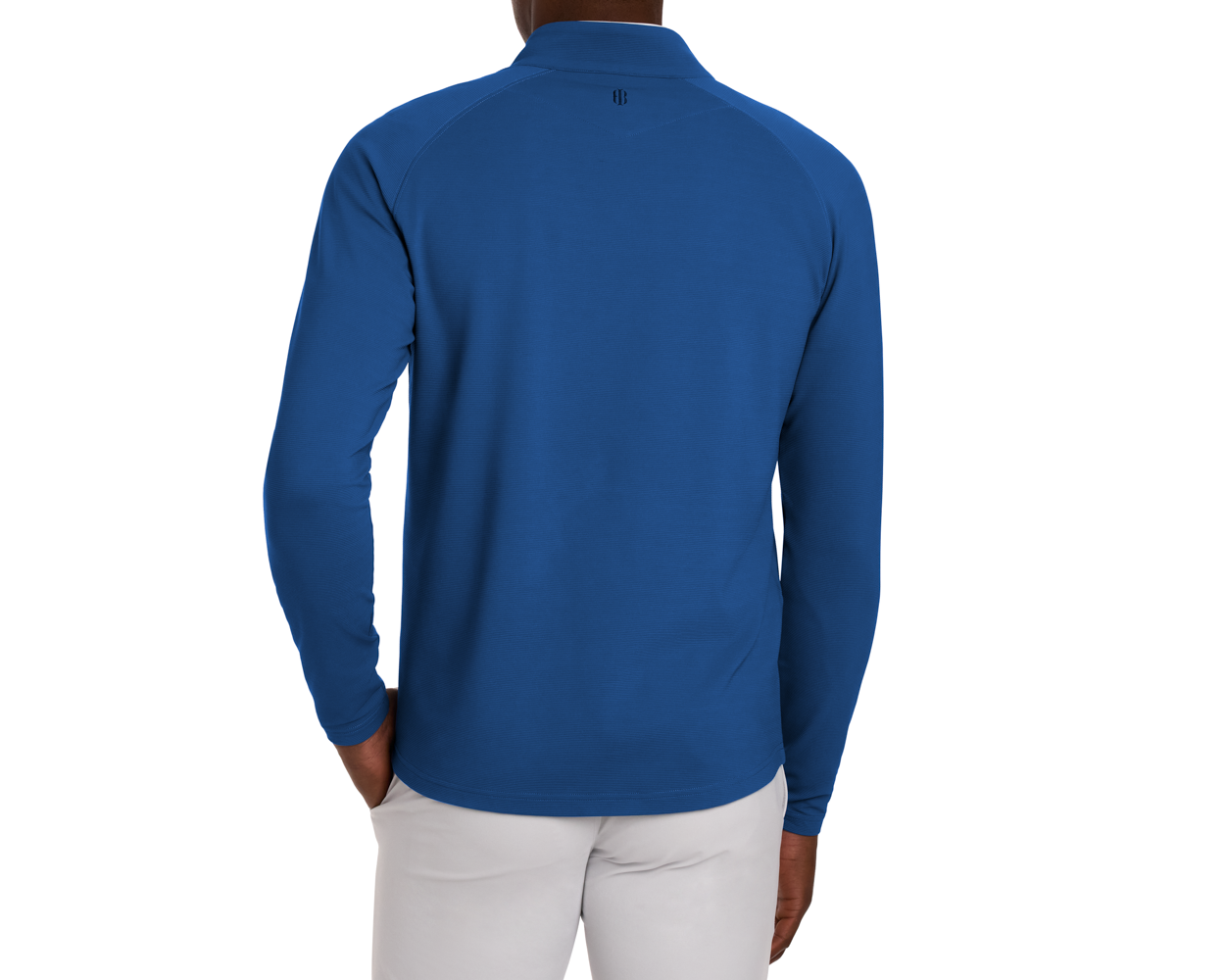 The Stuart Quarter-Zip: Maidstone Blue