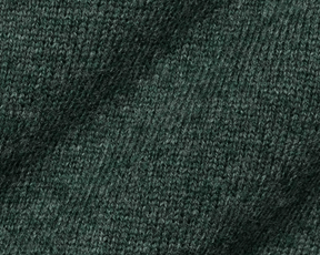 The Cunningham Quarter-Zip Sweater: Heathered Cypress