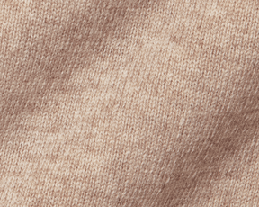 Close-up of Holderness & Bourne Men’s Tan Pullover Sweater fabric texture