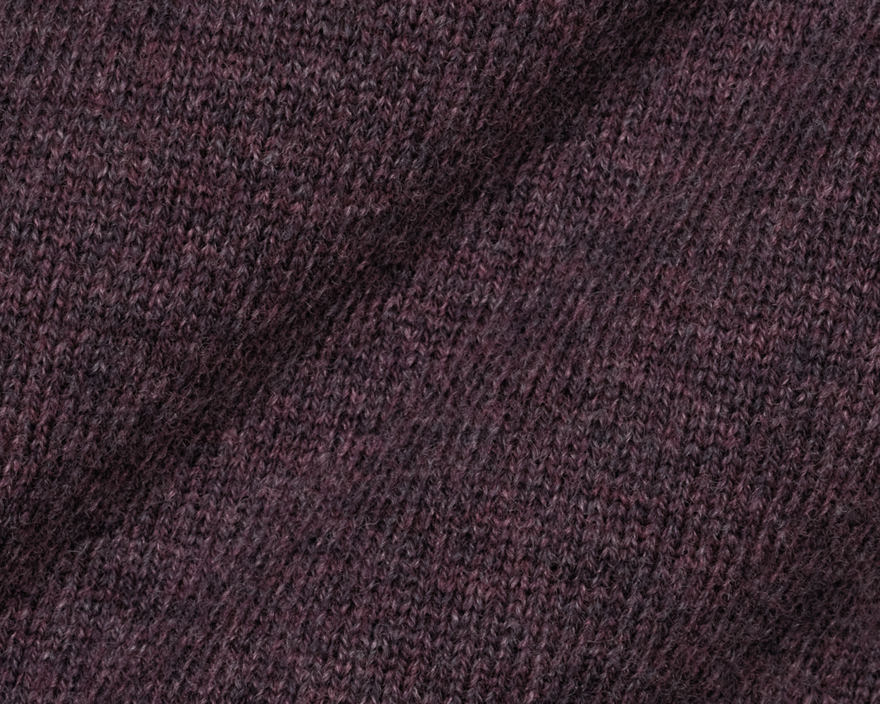 The Cunningham Quarter-Zip Sweater: Heathered Vineyard