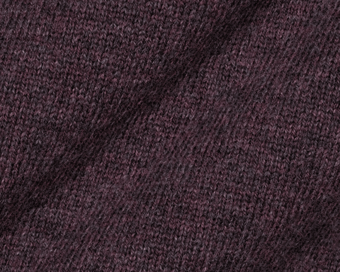 The Cunningham Quarter-Zip Sweater: Heathered Vineyard