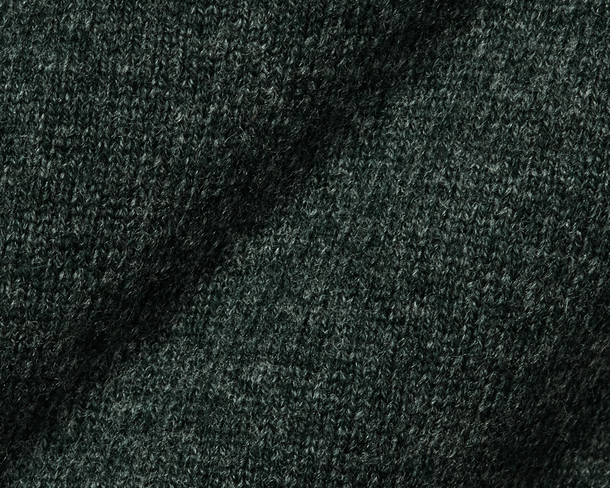 The Logan Hoodie Sweater: Heathered Ivy