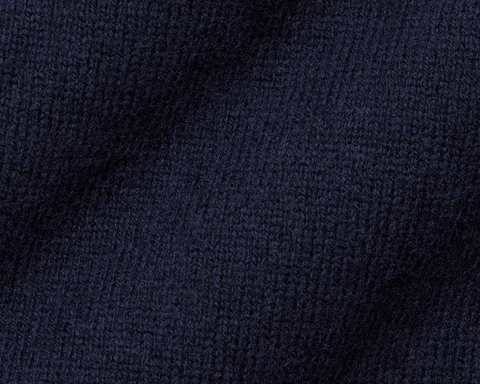 The Logan Hoodie Sweater: Heathered Navy