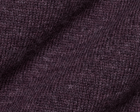 The Logan Hoodie Sweater: Heathered Vineyard