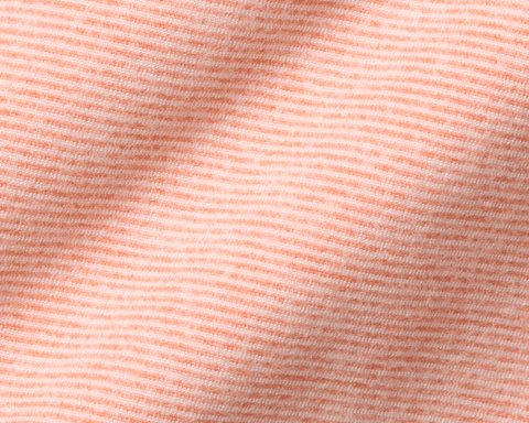The Hamilton Hoodie: Heathered Nectarine & White