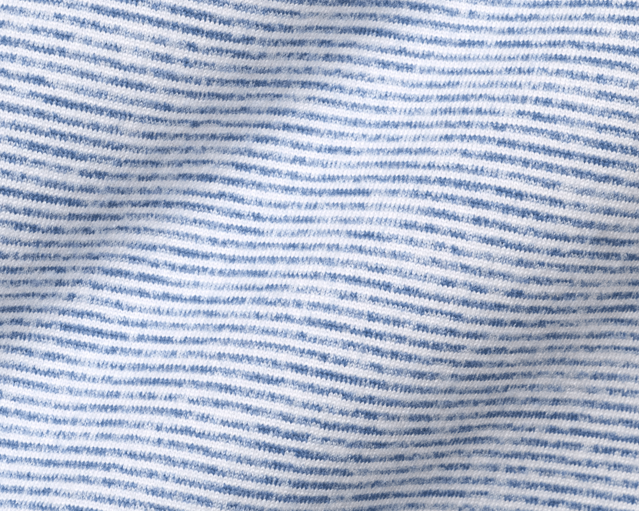 The Hamilton Hoodie: Heathered Pacific Blue & White