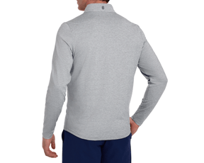 The Bell Quarter-Zip: Heathered Gray