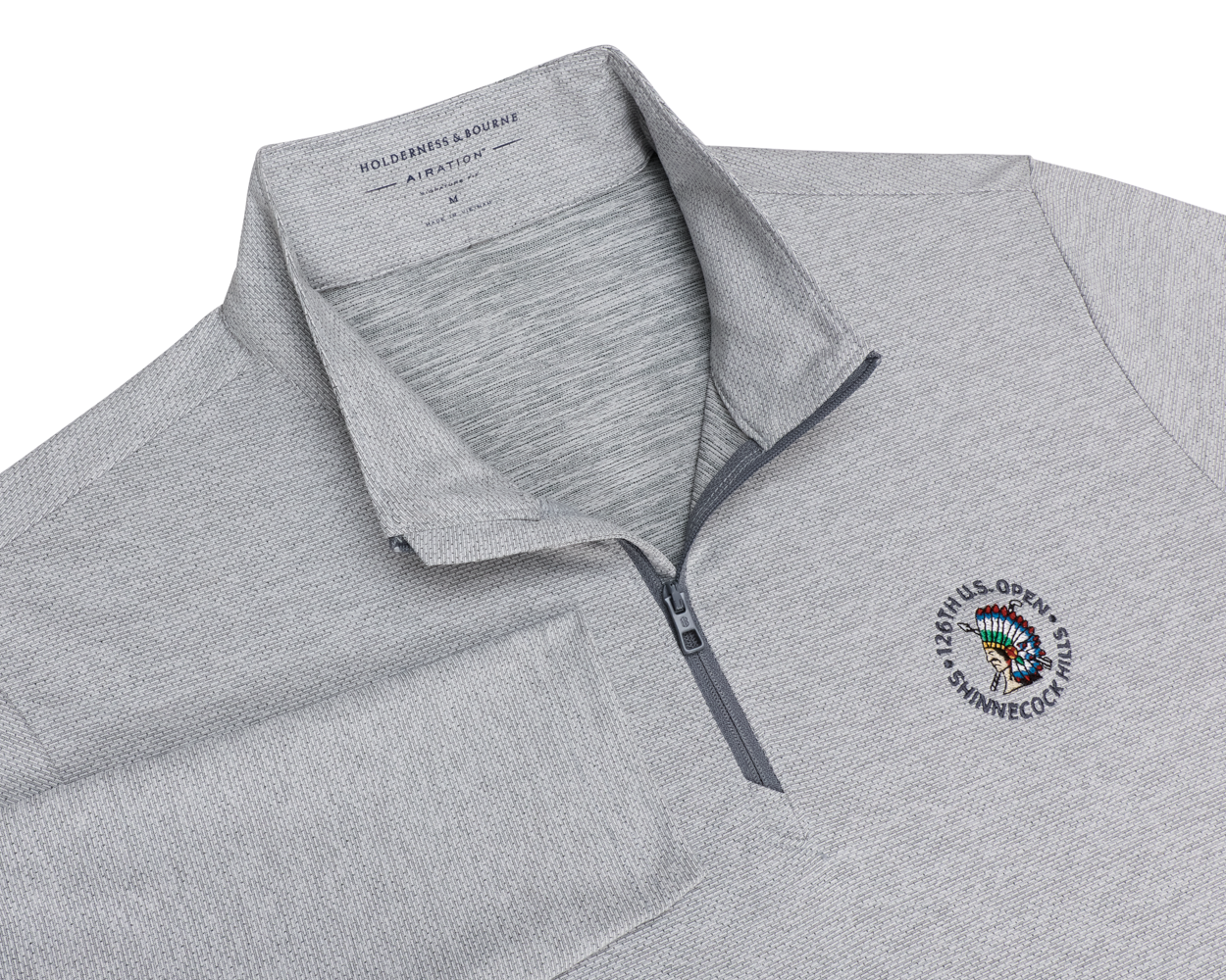 2026 U.S. Open Bell Pullover: Heathered Gray
