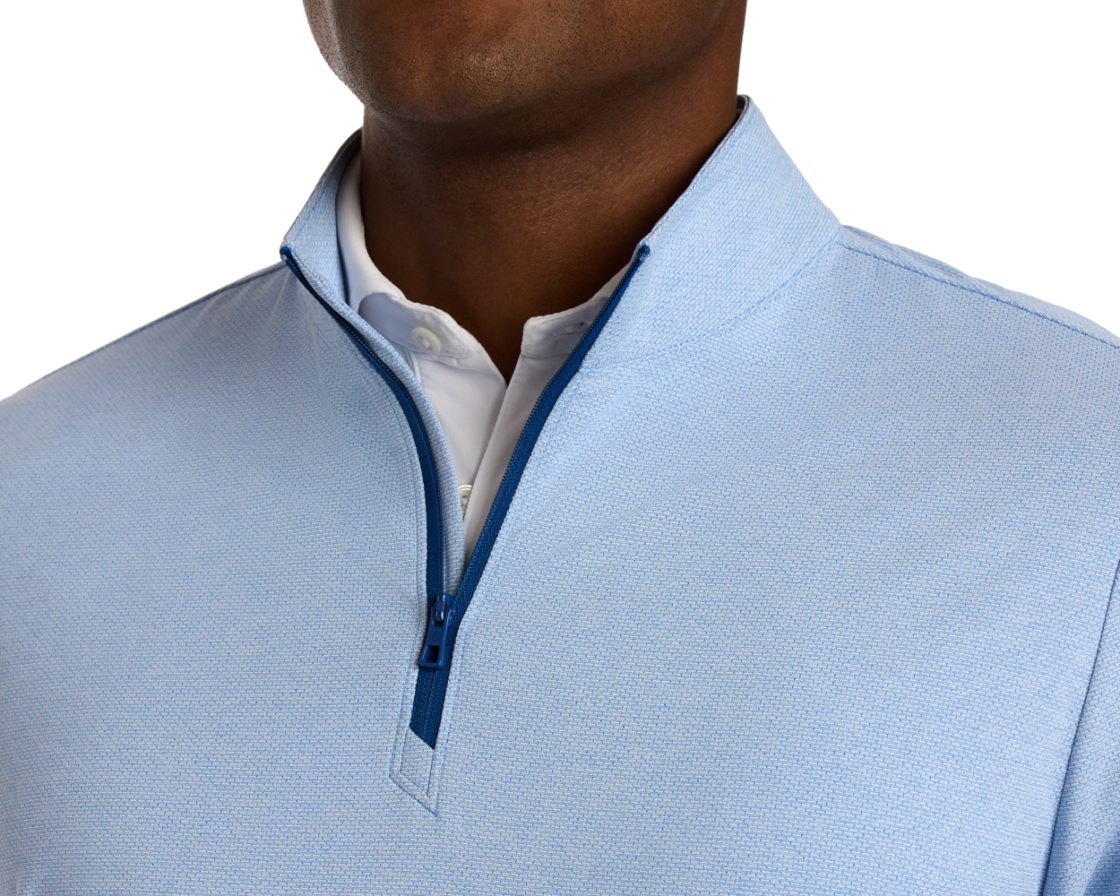 Men's Blue Workout Quarter Zip | Holderness & Bourne Men's Blue Workout Quarter Zip | Holderness & Bourne