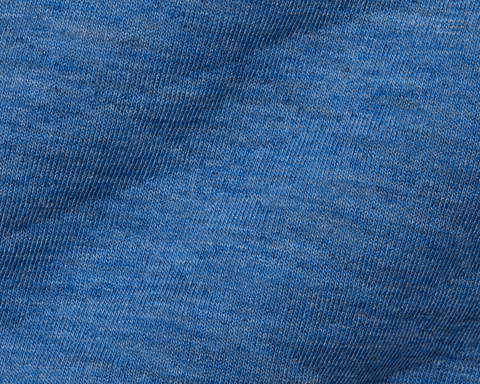 The Sullivan Quarter-Snap: Heathered Maidstone Blue