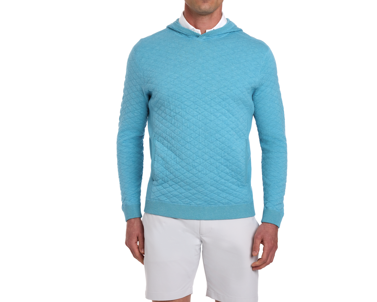 The Wallace Sweater: Heathered Harbor