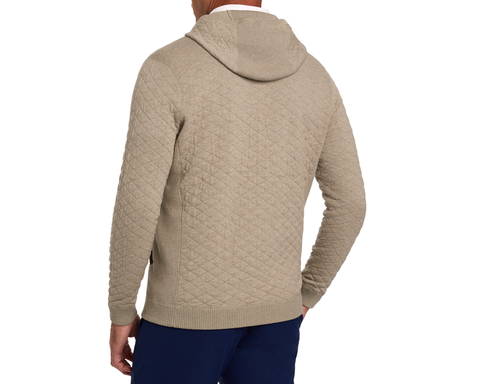 The Wallace Hoodie Sweater: Heathered Light Dune