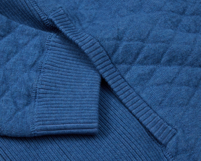 The Wallace Hoodie Sweater: Heathered Maidstone Blue