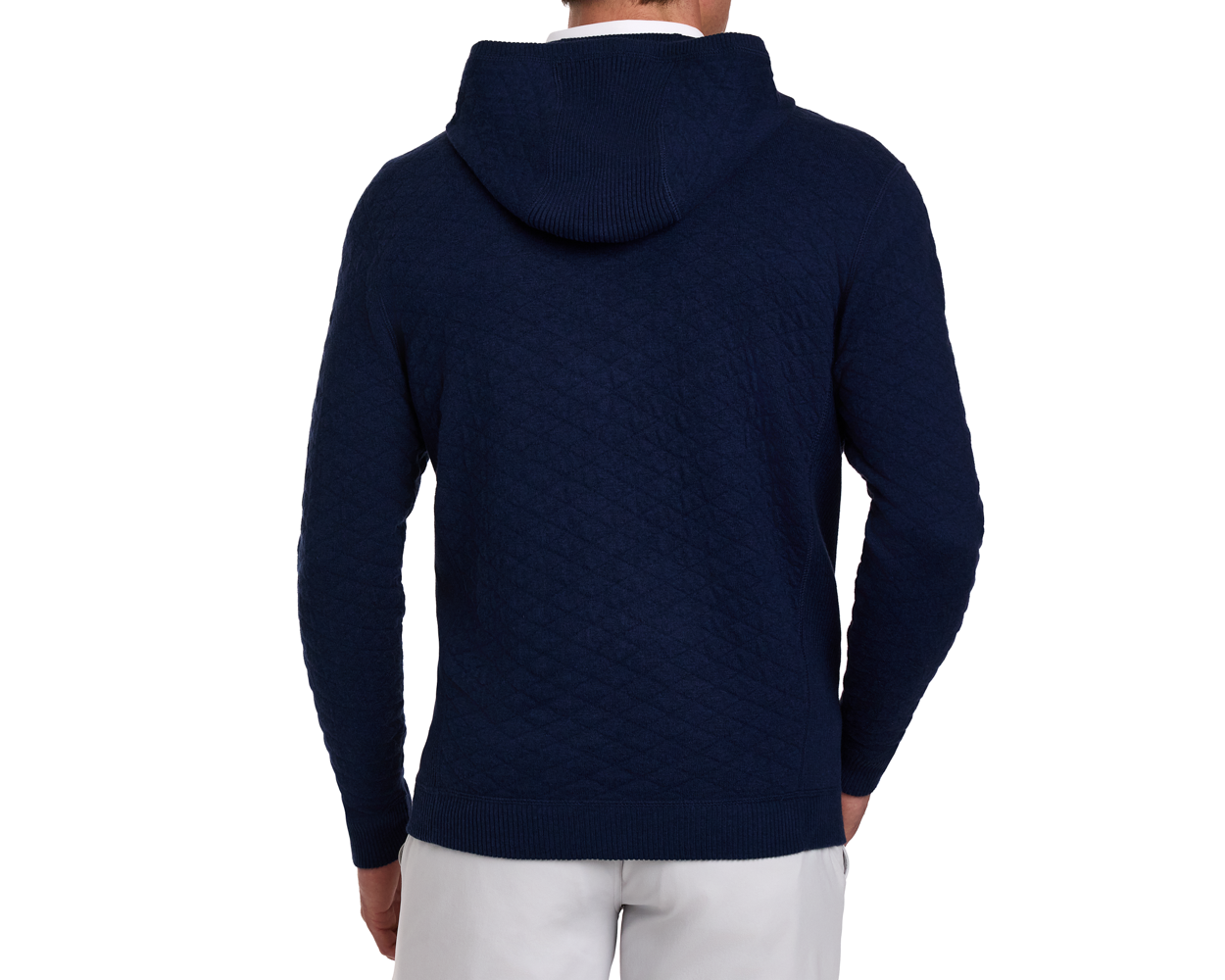 Yale Golf Course Wallace Hoodie Sweater: Heathered Navy