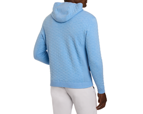 The Wallace Hoodie Sweater: Heathered Vista Blue