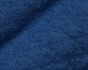 The Wallace Hoodie Sweater: Heathered Maidstone Blue