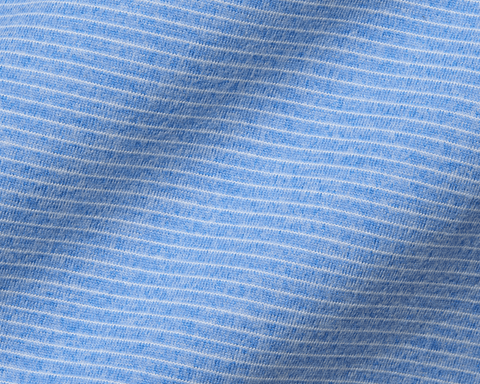 The Royce Quarter-Zip: Heathered Horizon Blue