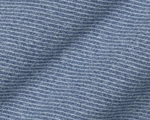 The Royce Quarter-Zip: Heathered Pacific Blue
