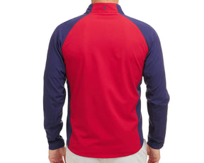 Holderness & Bourne They Hyde Men's Navy and Red Jacket