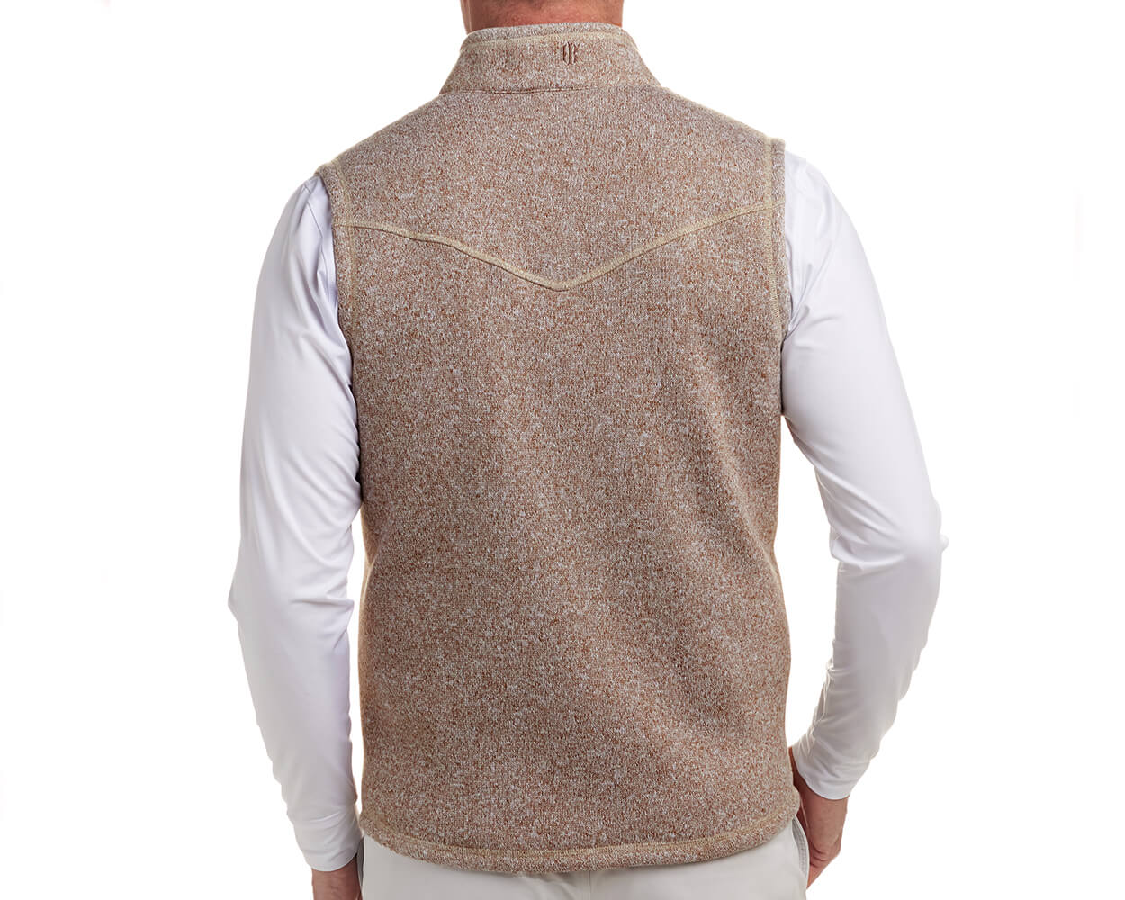 The Ashby Vest: Heathered Fescue