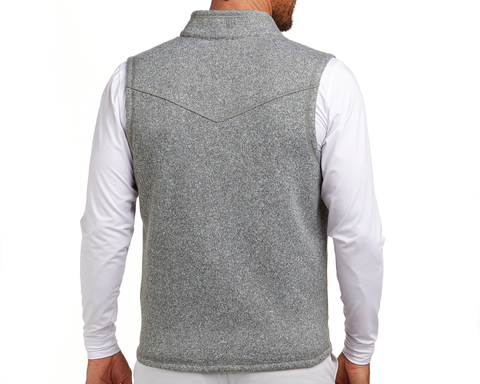 The Ashby Vest: Heathered Gray