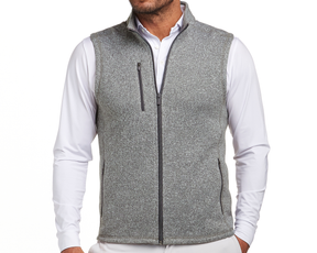 The Ashby Vest: Heathered Gray