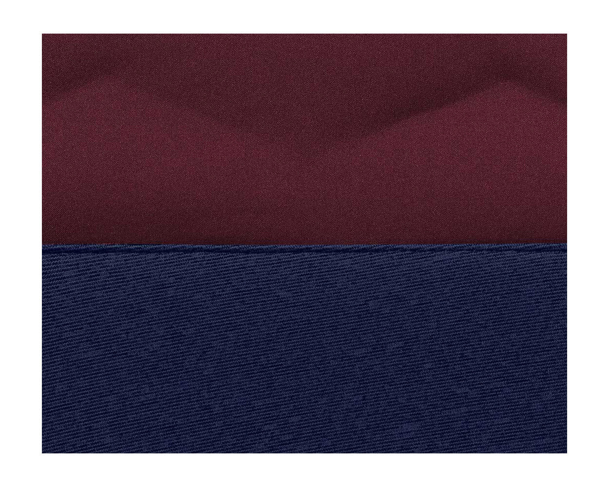 The Morris Vest: Navy & Dark Claret