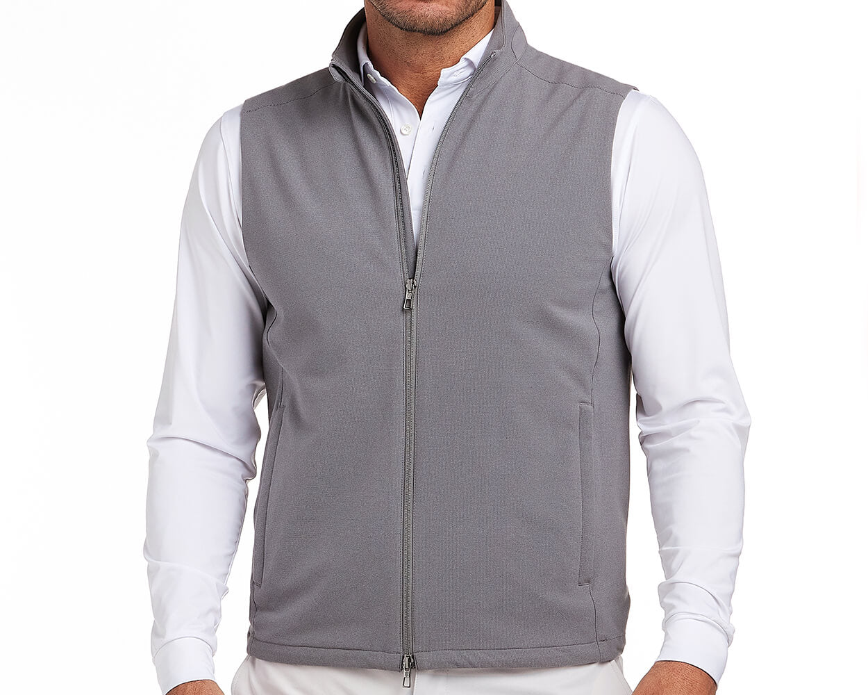 The Faulkner Vest: Charcoal