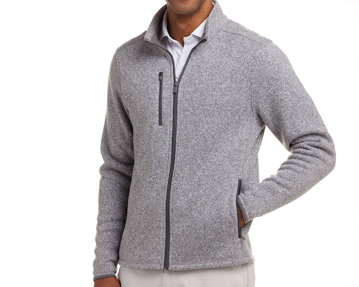 The Ashby Jacket: Heathered Gray