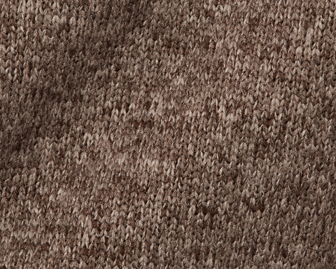 Close-up of Holderness & Bourne Men’s Chestnut Fleece Jacket textured fabric with a subtle pattern