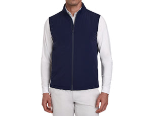 Men's Navy Blue Vest | Holderness & Bourne