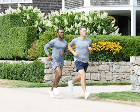 The Carr T-Shirt: Heathered Navy
