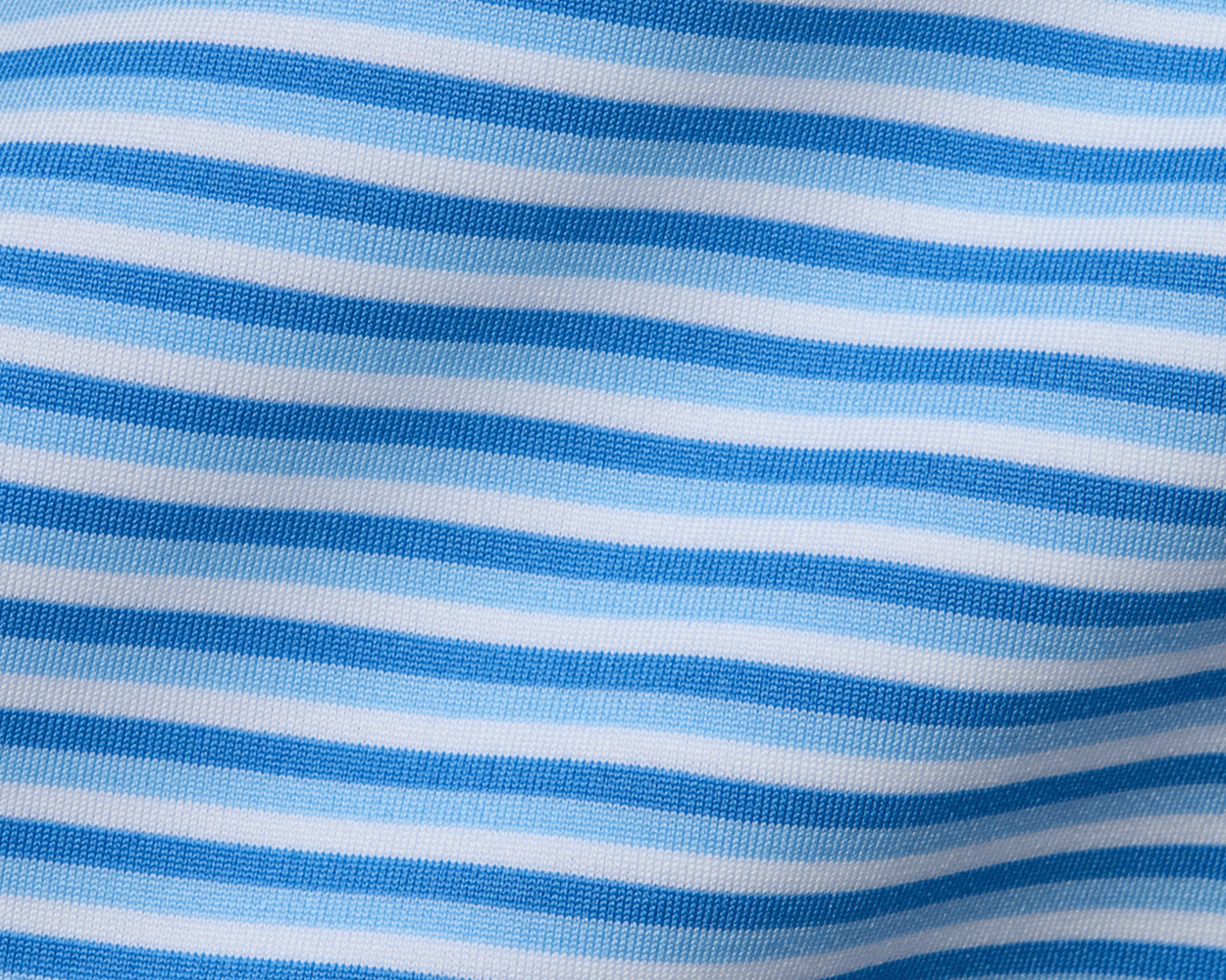 The Fleming Shirt: Horizon Blue/Vista Blue/White