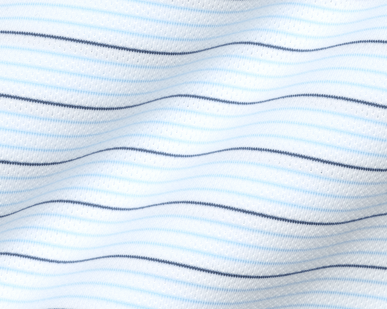 The Stanley Shirt: White/Vista Blue/Pacific Blue