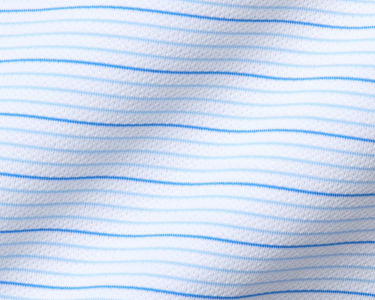 The Stanley Shirt: White/Vista Blue/Horizon Blue