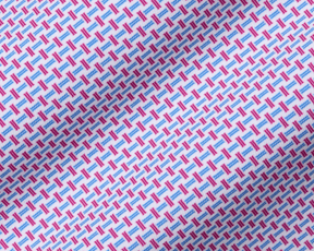 The Norman Shirt: Cabernet & Horizon Blue