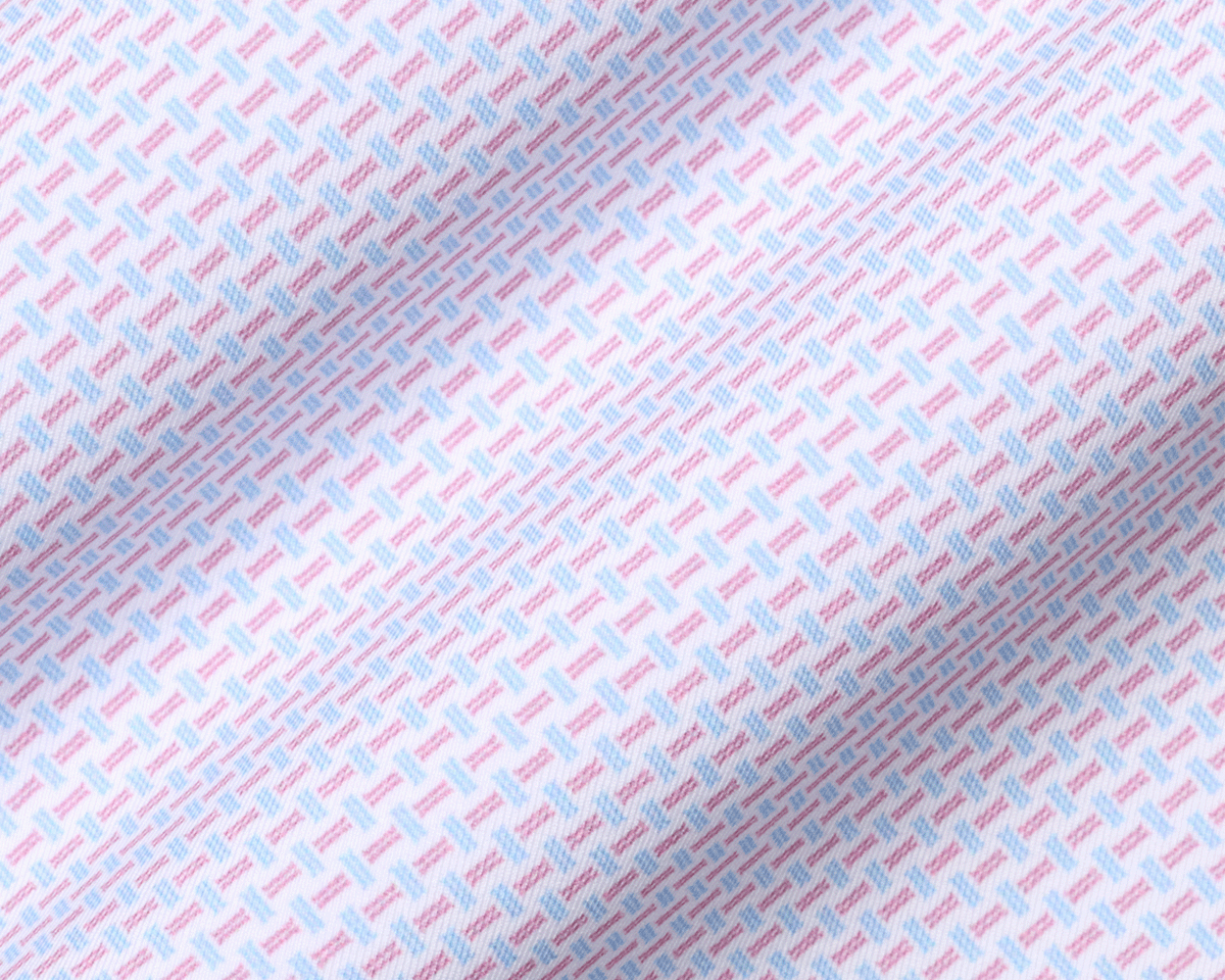 The Norman Shirt: Faded Mauve & Vista Blue