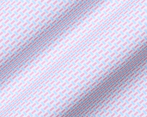 The Norman Shirt: Faded Mauve & Vista Blue