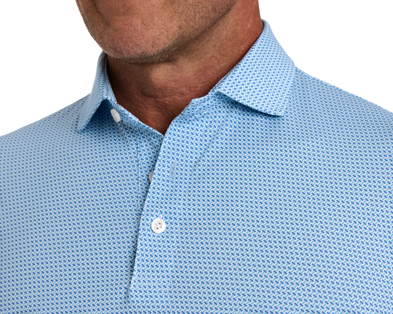 The Norman Shirt: Harbor & Maidstone Blue