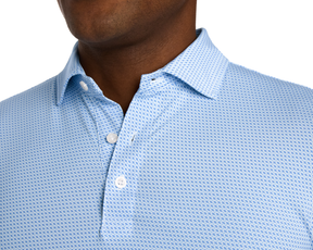 The Norman Shirt: Vista Blue & Horizon Blue