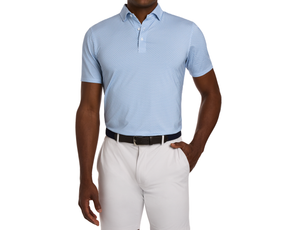 The Justice Shirt: Harbor & Maidstone Blue