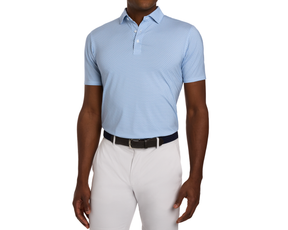 The Justice Shirt: Harbor & Maidstone Blue