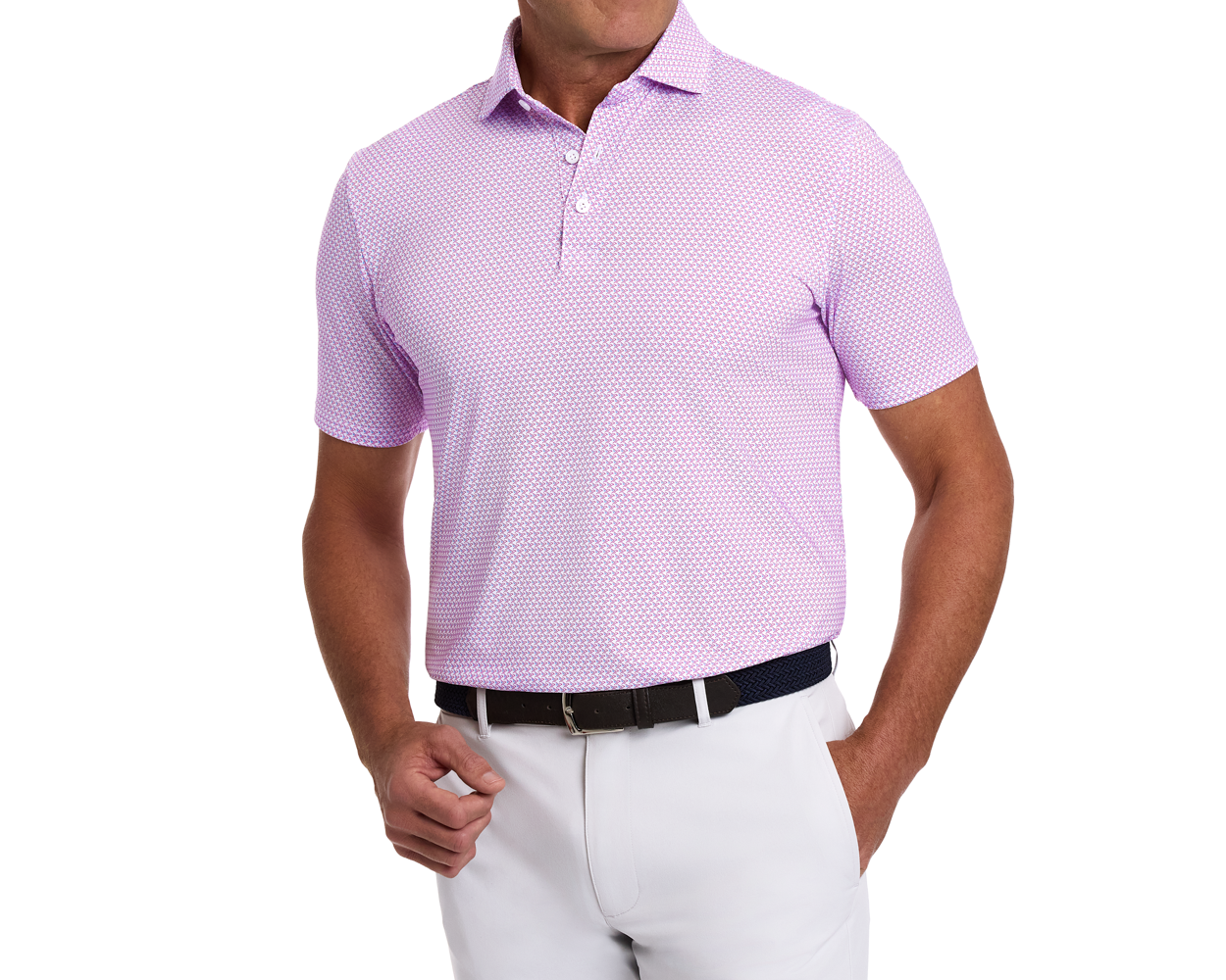 The Justice Shirt: Horizon Blue & Cabernet